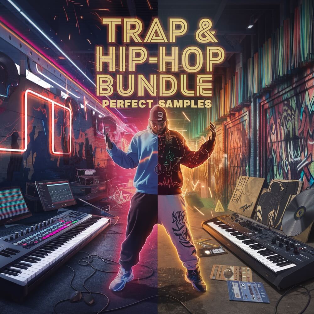 Trap & Hip-Hop BUNDLE! 2.8 GB+ of Fire Loops, Drums & MIDI